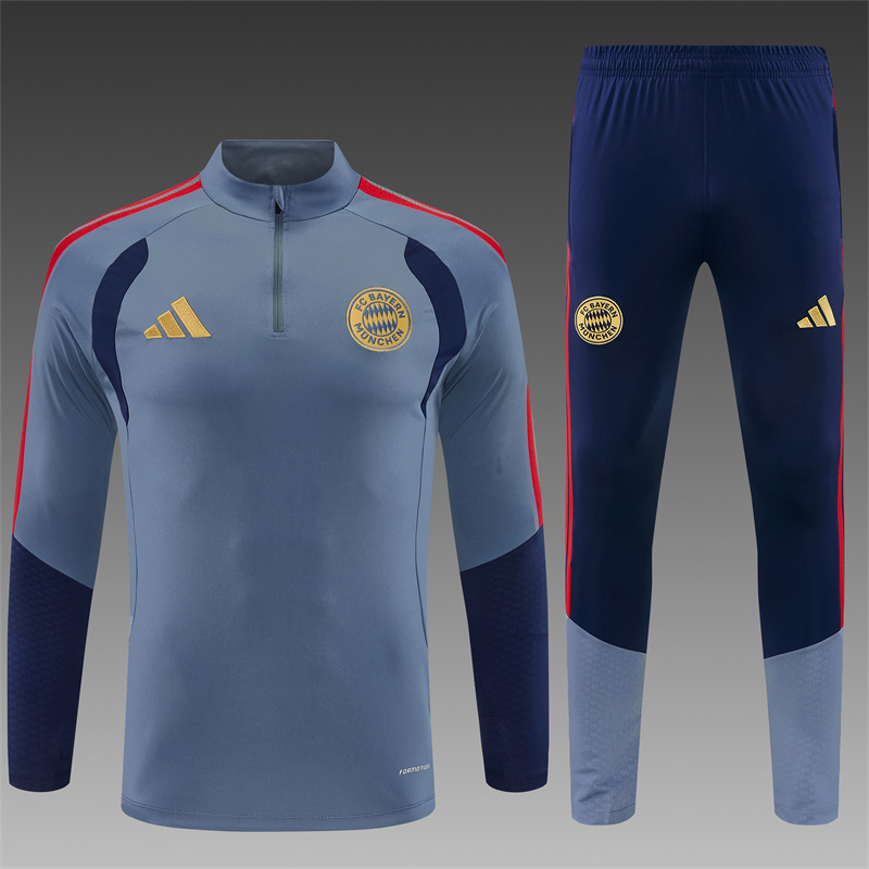 26/27 Bayern Munich Dark Grey Tracksuits
