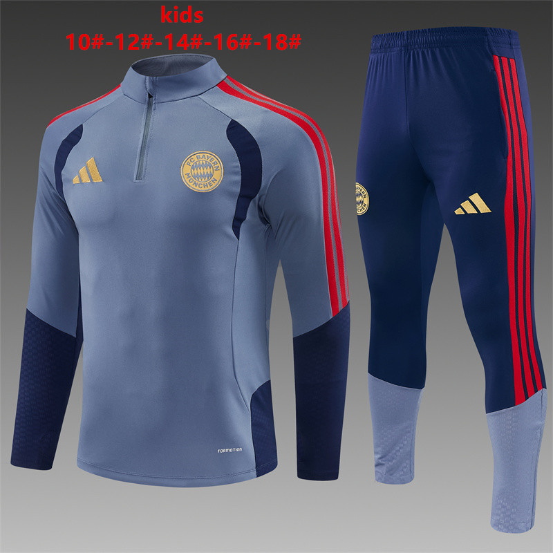 26/27 Bayern Munich Dark Grey Tracksuits