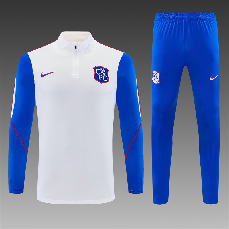 26/27 Chelsea White Tracksuits