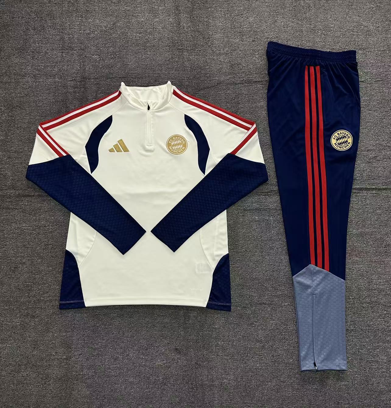26/27 Bayern Beige Tracksuits