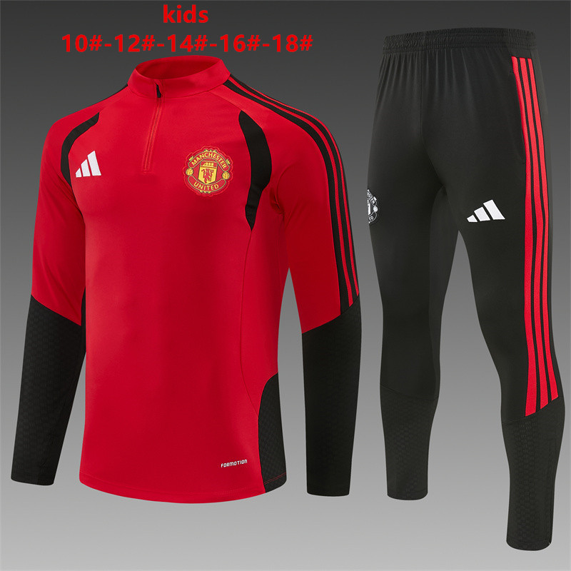 26/27 Manchester United Red Tracksuits