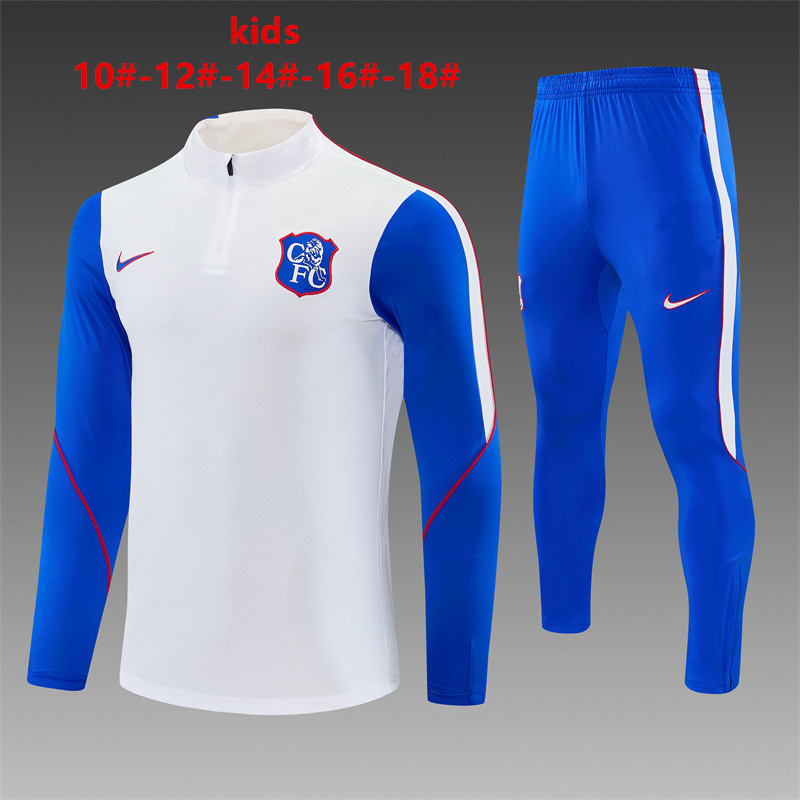 26/27 Chelsea White Tracksuits