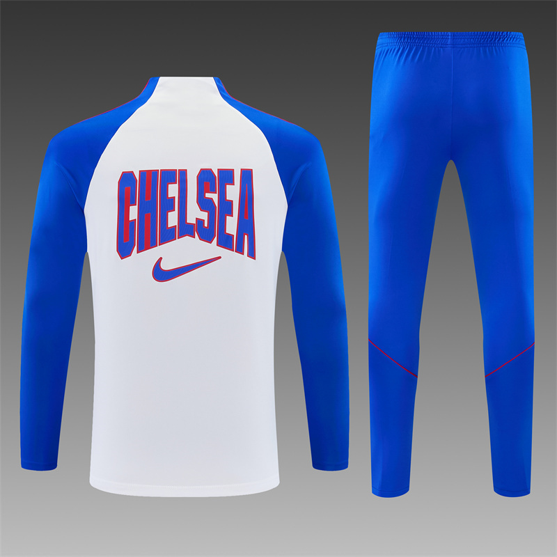 26/27 Chelsea White Tracksuits