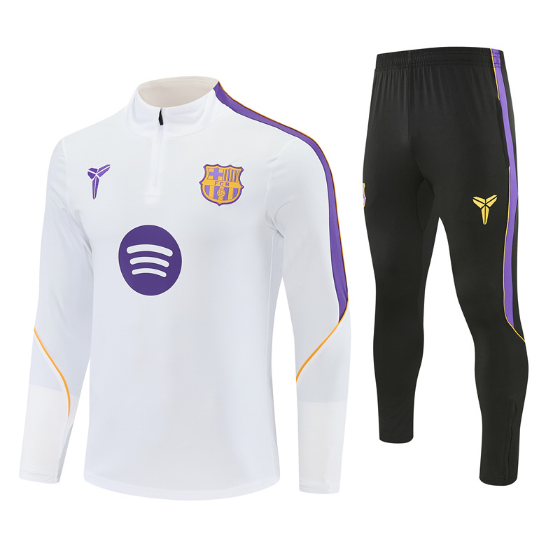 26/27 Barcelona White Tracksuits