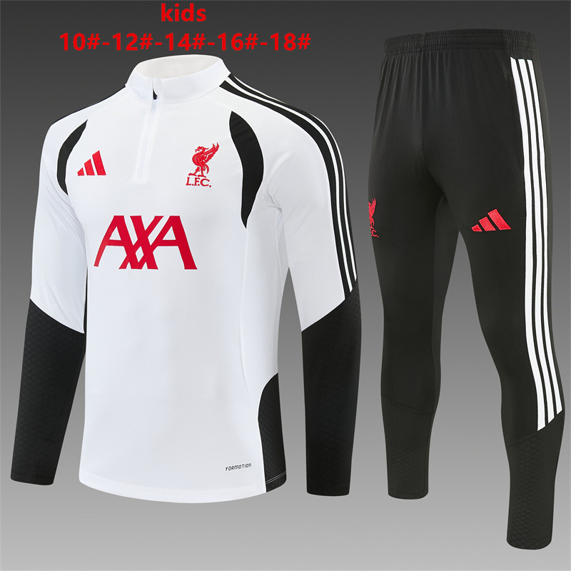 26/27 Liverpool White Tracksuits