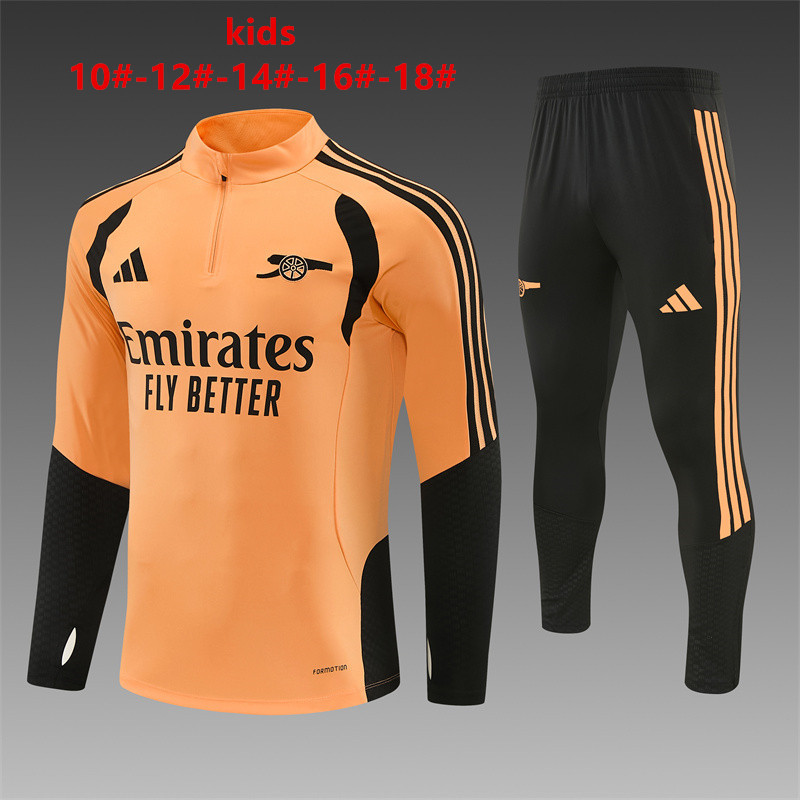 26/27 Arsenal Orange Tracksuits