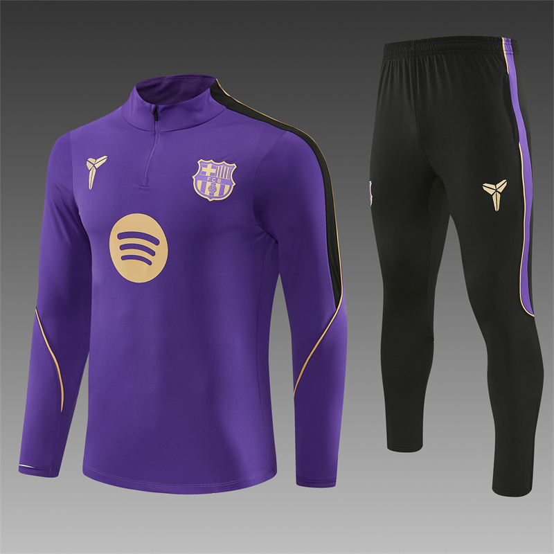 26/27 Barcelona Purple Tracksuits