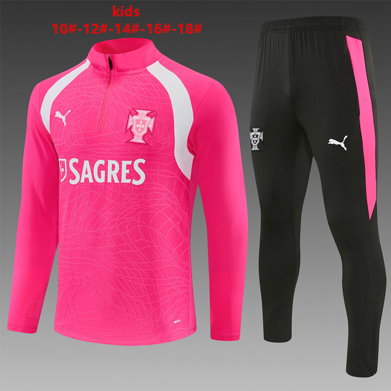 26/27 Portugal Pink Tracksuits