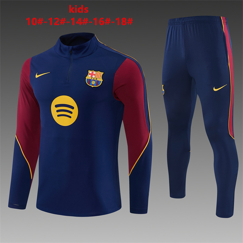 26/27 Barcelona Royal Blue Tracksuits