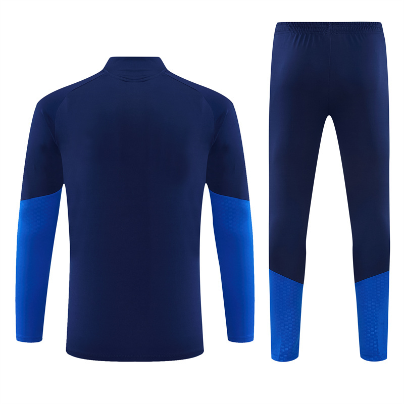26/27 Lyon Royal Blue Tracksuits
