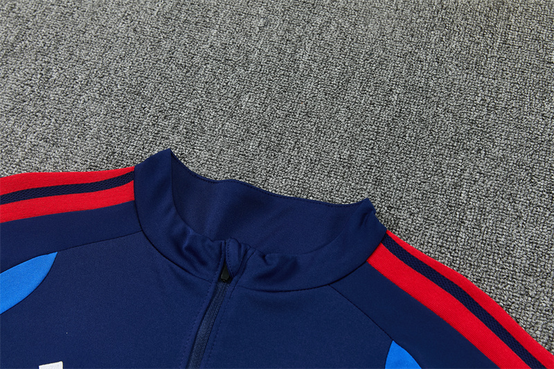 26/27 Lyon Royal Blue Tracksuits