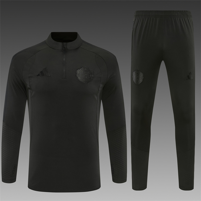 26/27 Manchester United Black Tracksuits