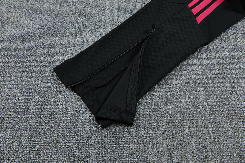 26/27 Real Madrid Black with Fuchsia Tracksuits