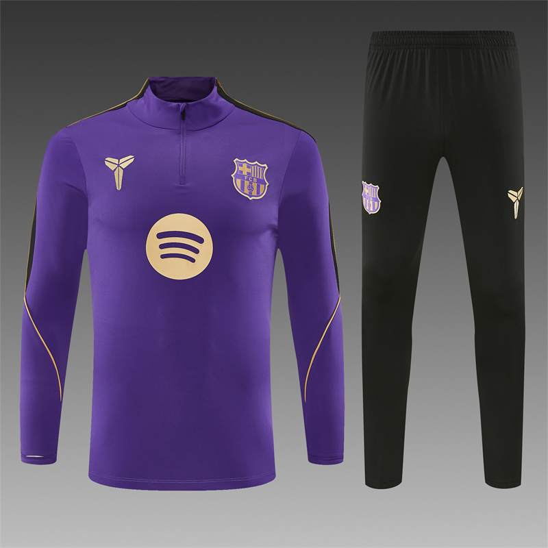 26/27 Barcelona Purple Tracksuits