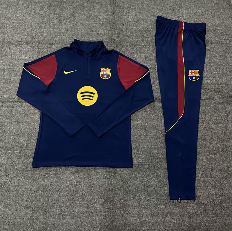 26/27 Barcelona Royal Blue Tracksuits