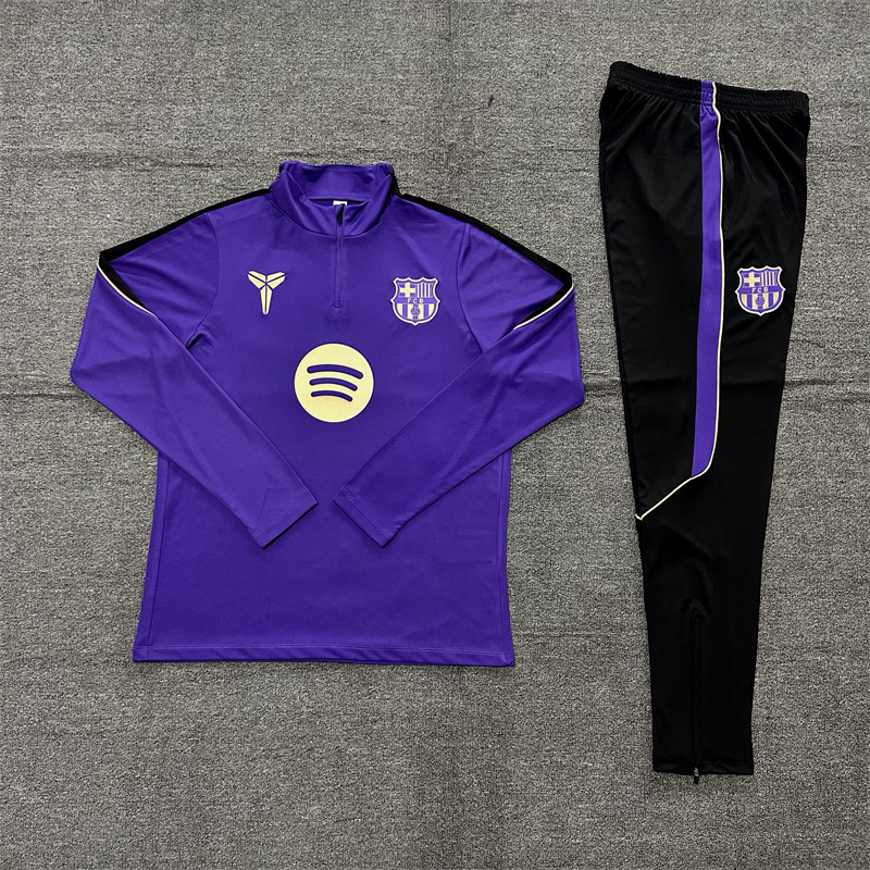 26/27 Barcelona Purple Tracksuits