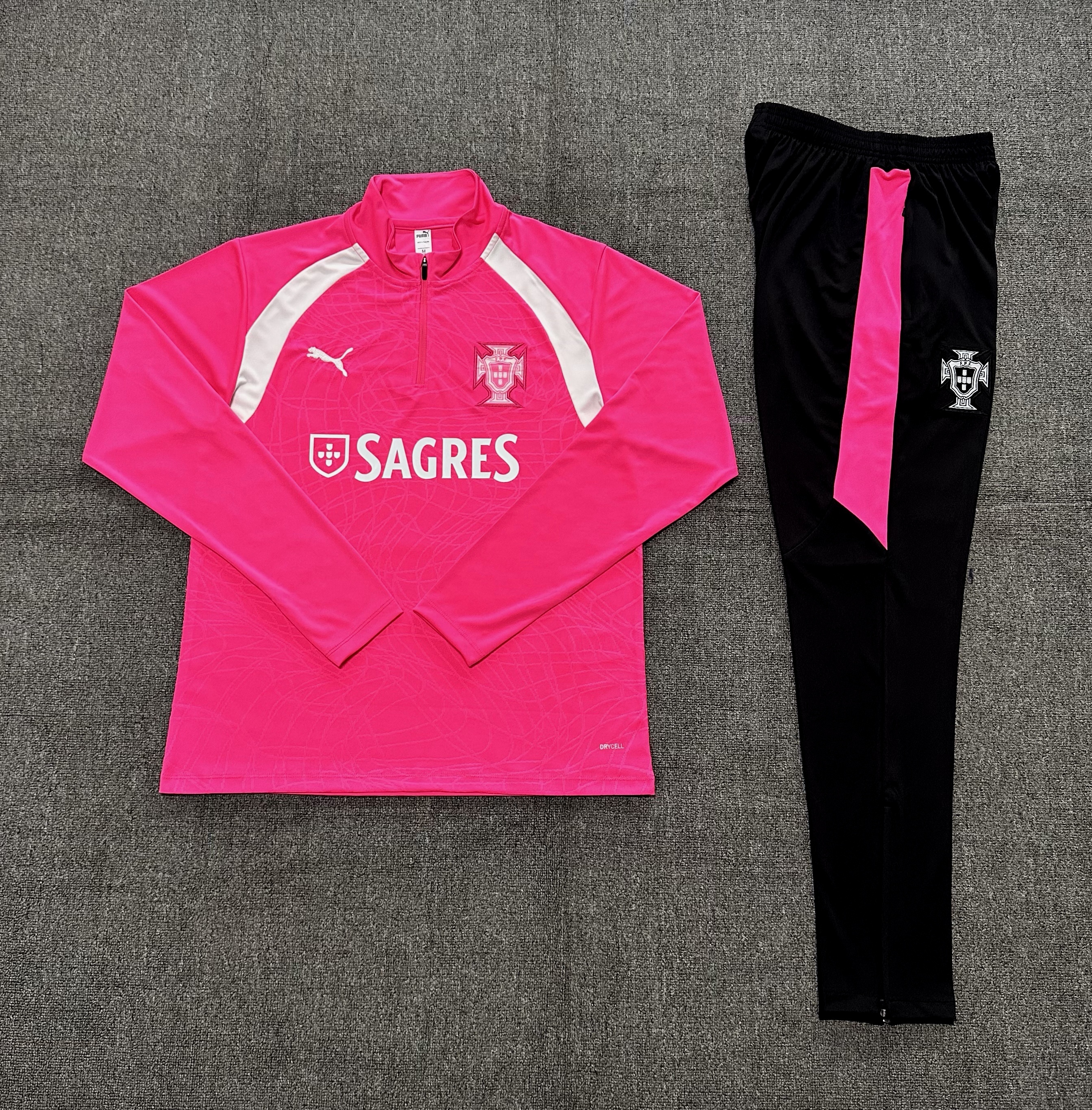 26/27 Portugal Pink Tracksuits