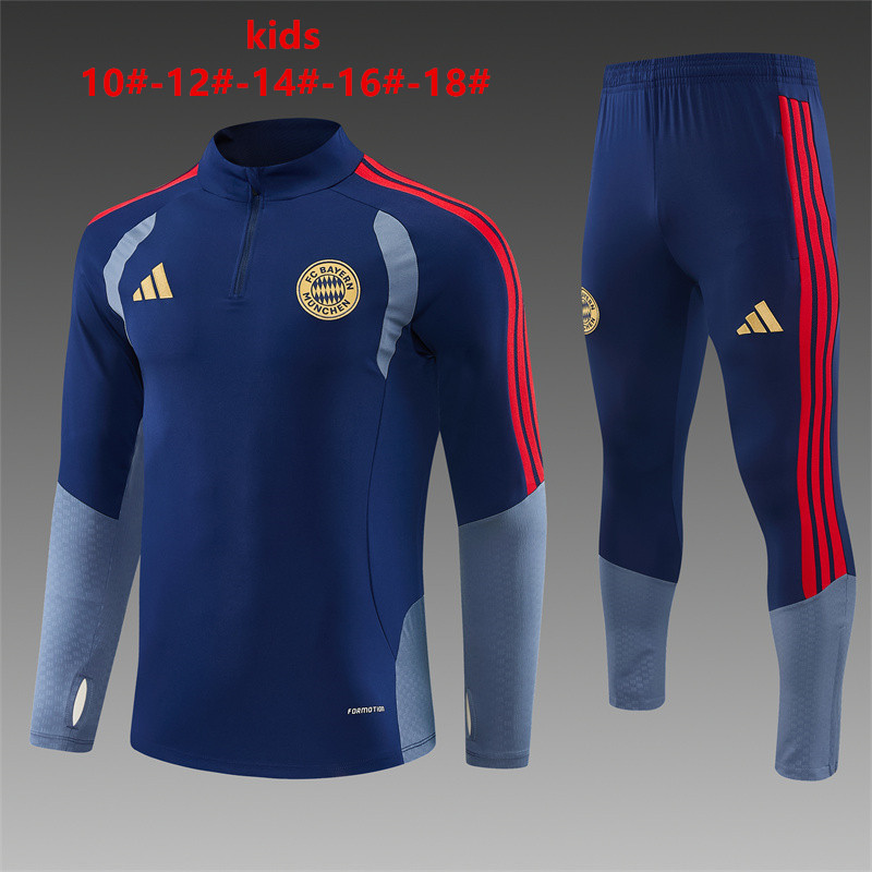 26/27 Bayern Munich Royal Blue Tracksuits