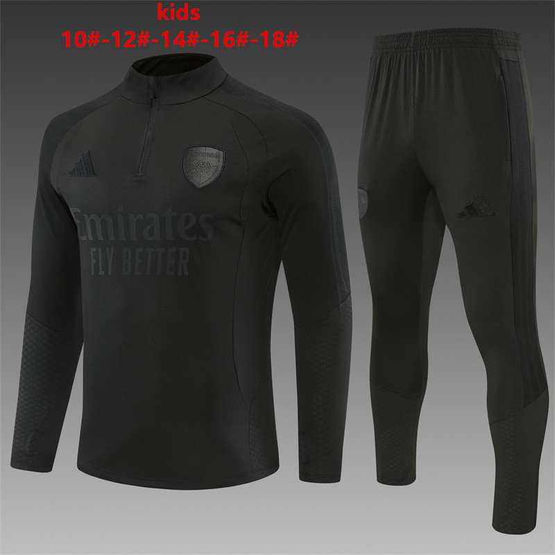 26/27 Arsenal Black Tracksuits