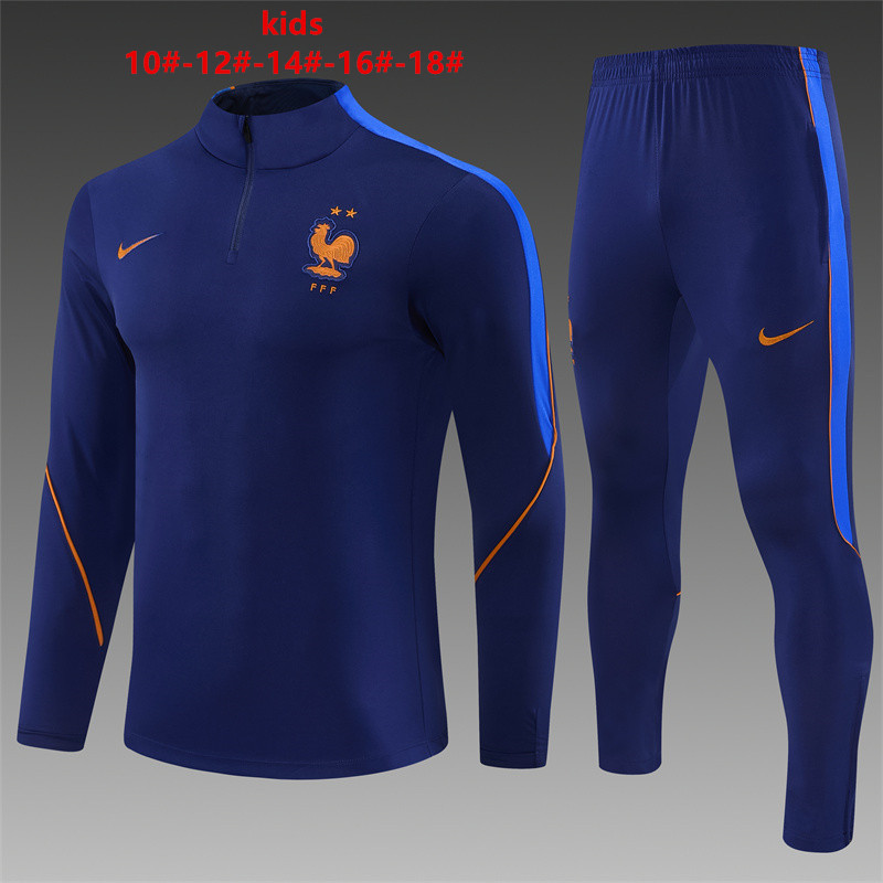 26/27 French Royal Blue Tracksuits
