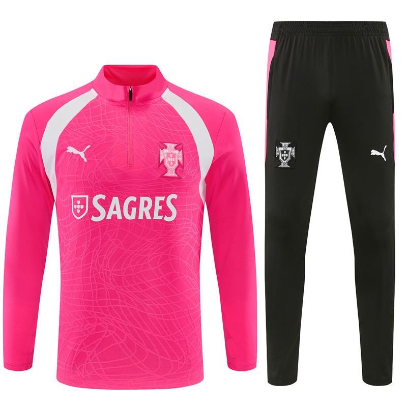 26/27 Portugal Pink Tracksuits