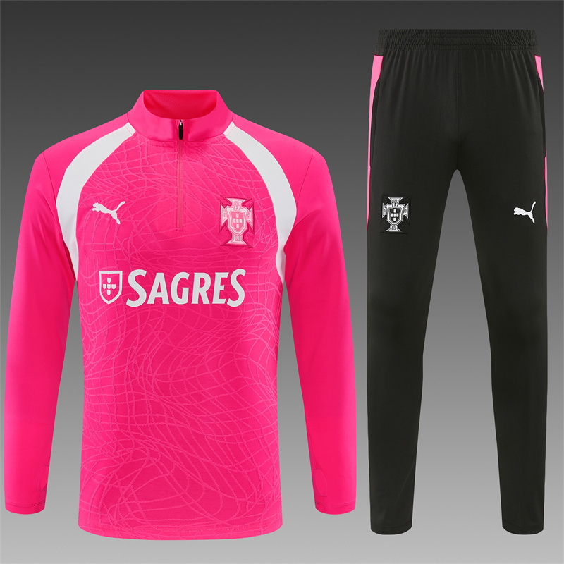 26/27 Portugal Pink Tracksuits