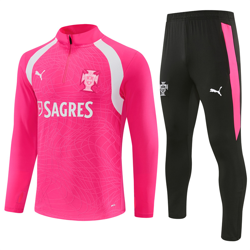 26/27 Portugal Pink Tracksuits