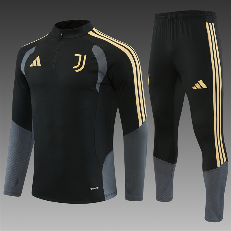 26/27 Juventus Black Tracksuits