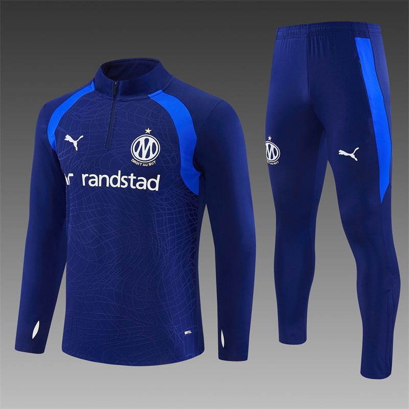 26/27 Marseille Royal Blue Tracksuits