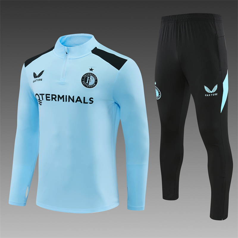 26/27 Feyenoord Light Blue Tracksuits