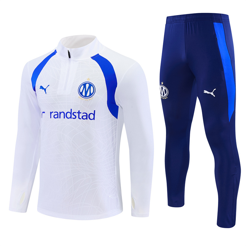 26/27 Marseille White Tracksuits