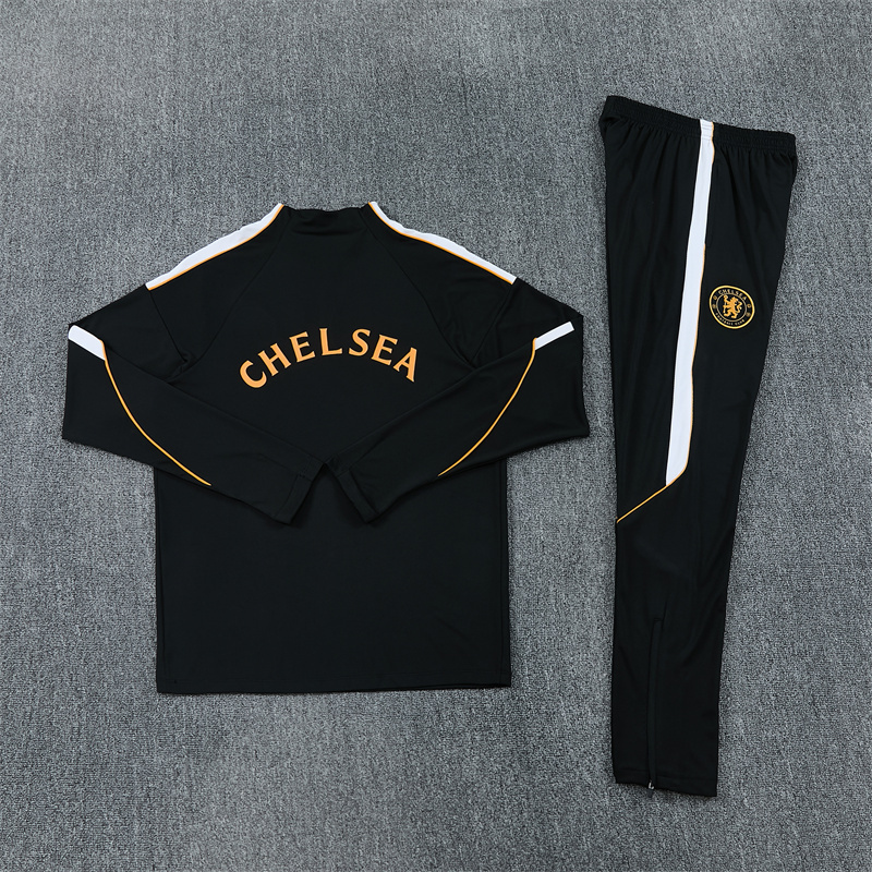 26/27 Chelsea Black Tracksuits