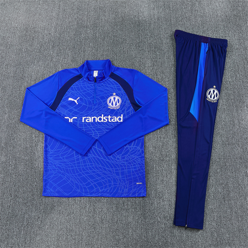26/27 Marseille Blue Tracksuits