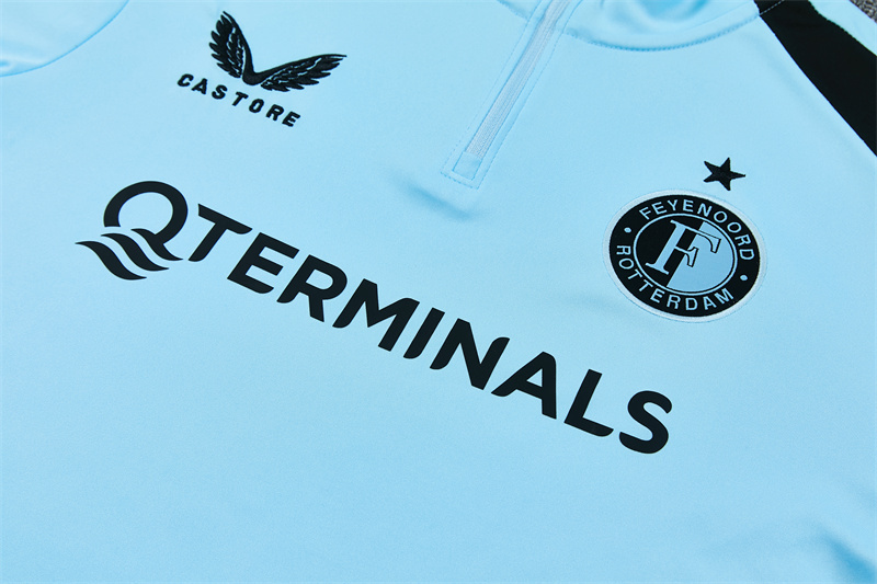 26/27 Feyenoord Light Blue Tracksuits