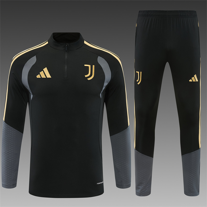 26/27 Juventus Black Tracksuits