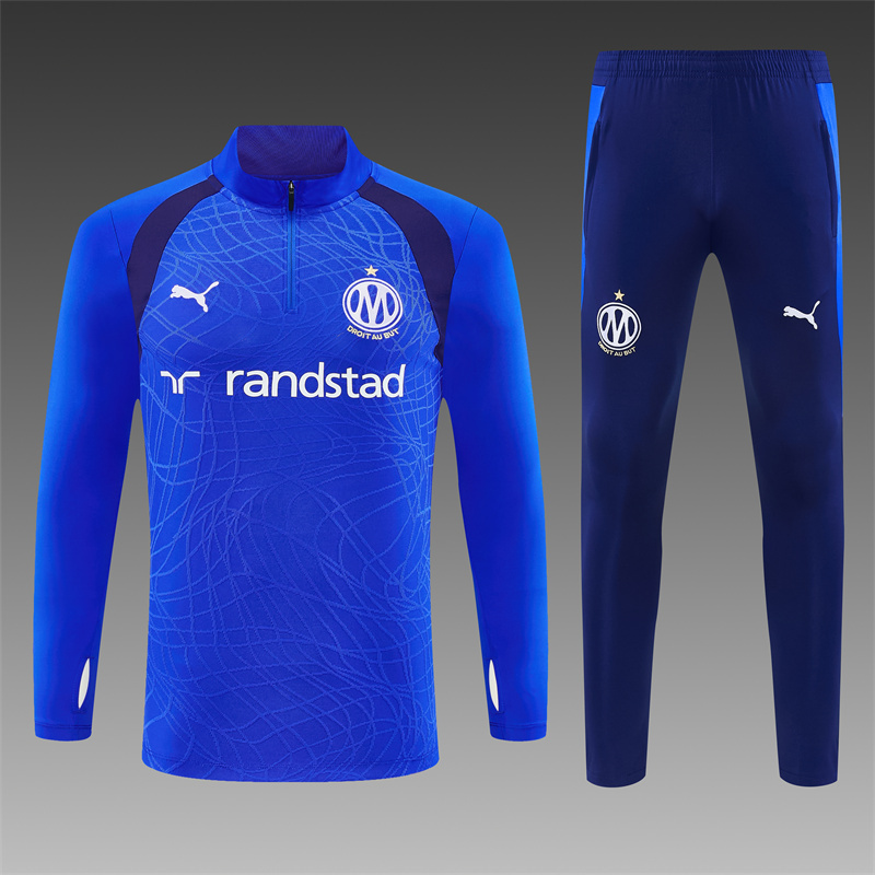 26/27 Marseille Blue Tracksuits