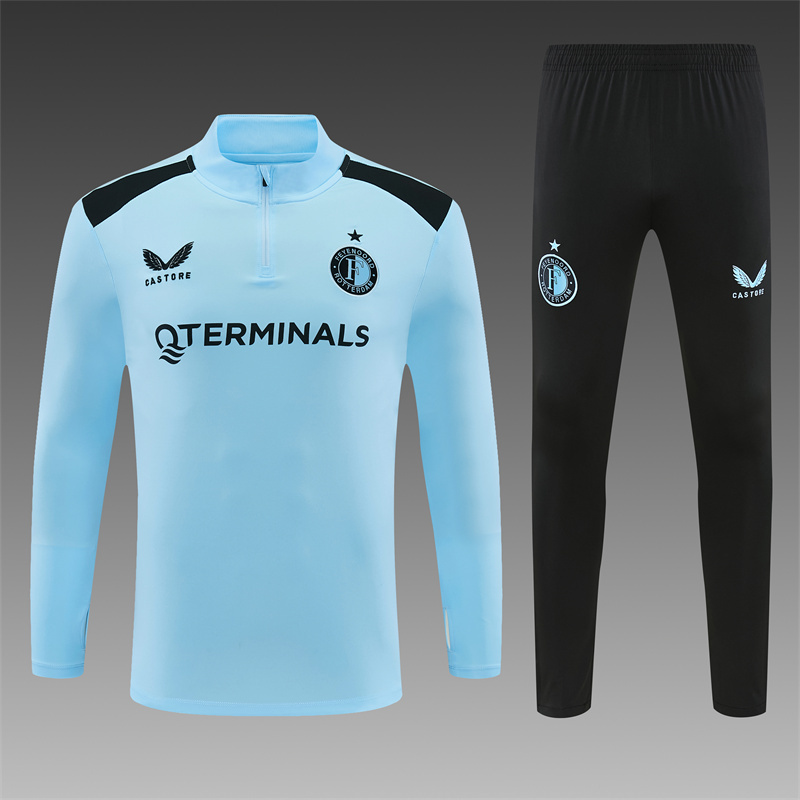 26/27 Feyenoord Light Blue Tracksuits
