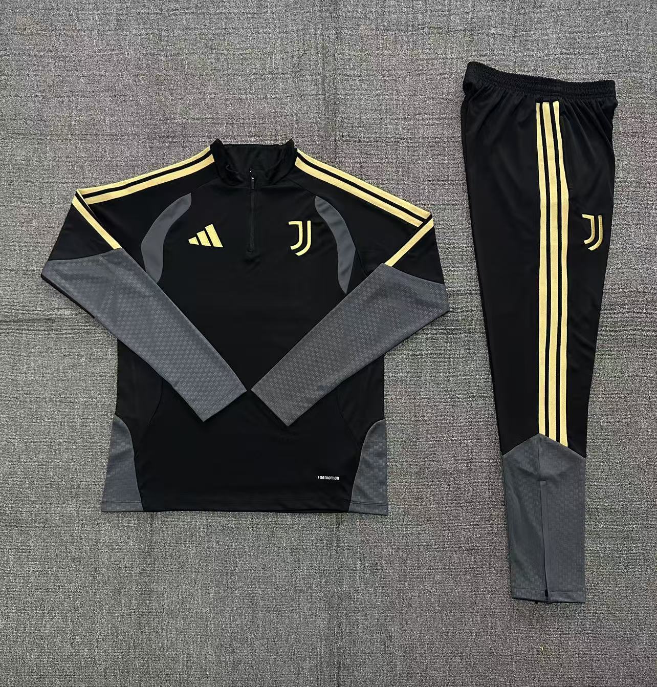 26/27 Juventus Black Tracksuits