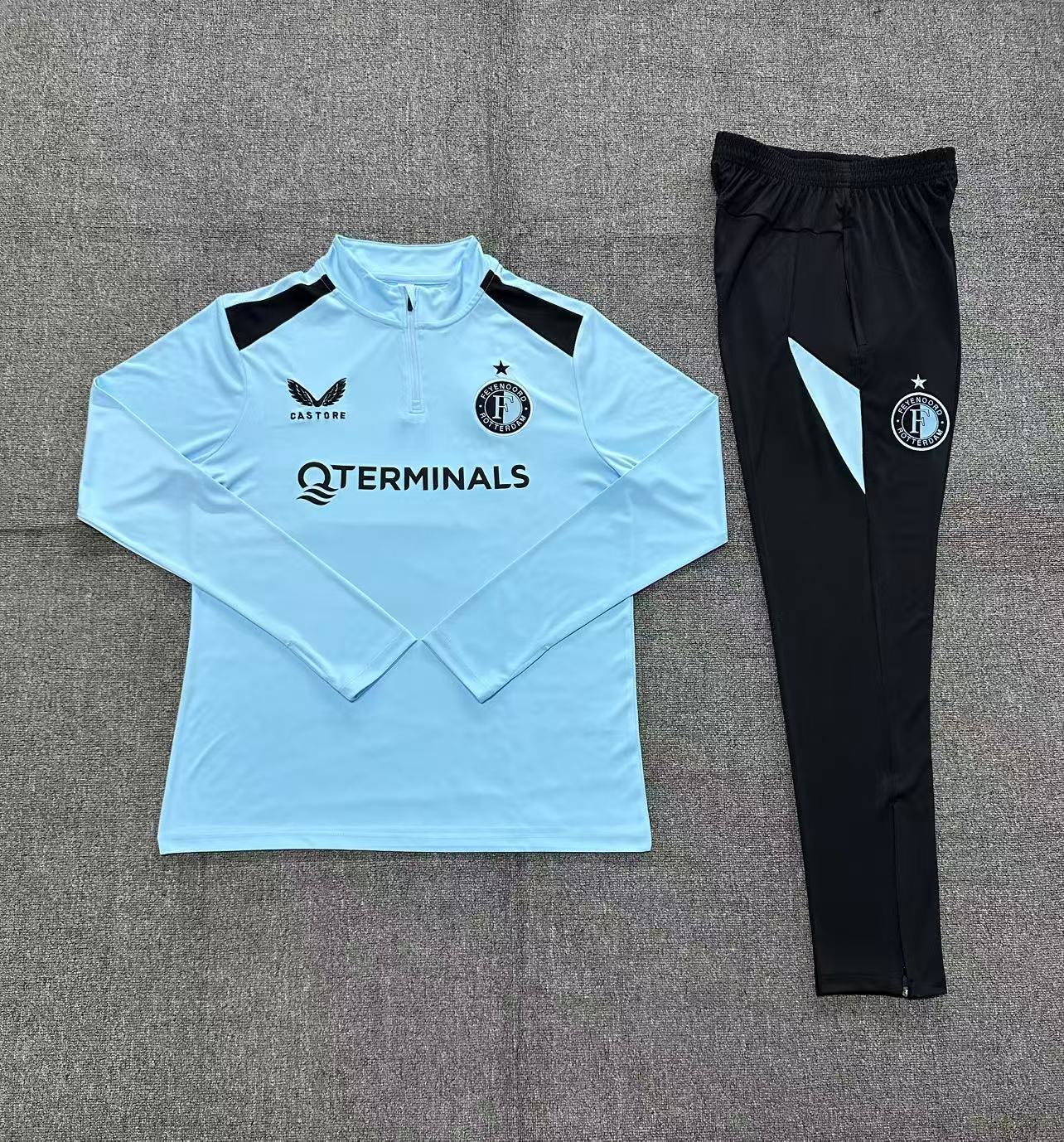 26/27 Feyenoord Light Blue Tracksuits