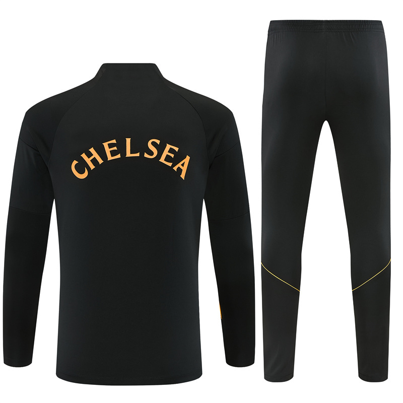 26/27 Chelsea Black Tracksuits