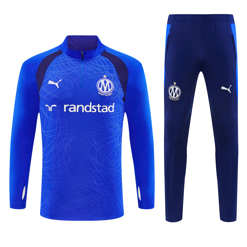 26/27 Marseille Blue Tracksuits