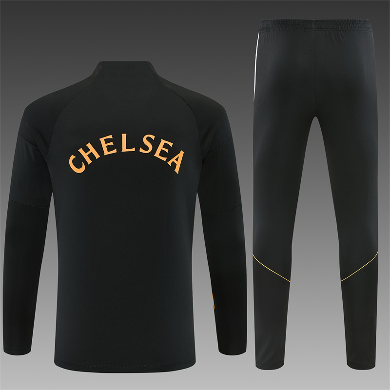 26/27 Chelsea Black Tracksuits