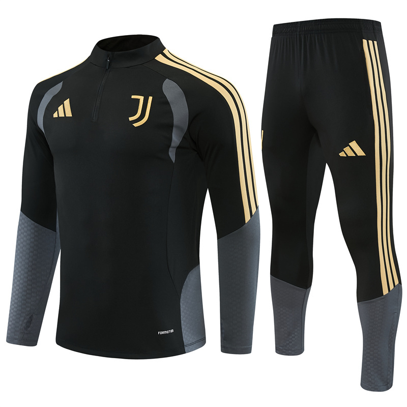 26/27 Juventus Black Tracksuits