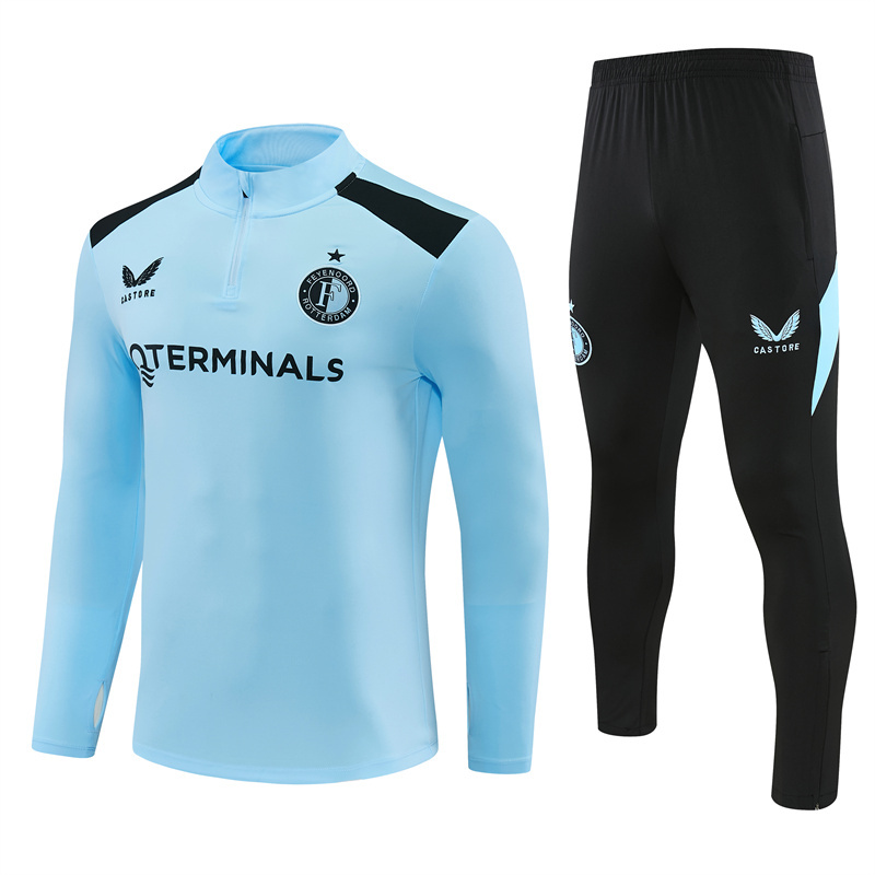 26/27 Feyenoord Light Blue Tracksuits