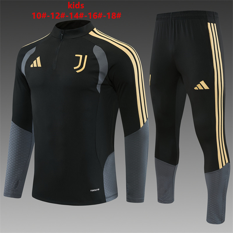 26/27 Juventus Black Tracksuits