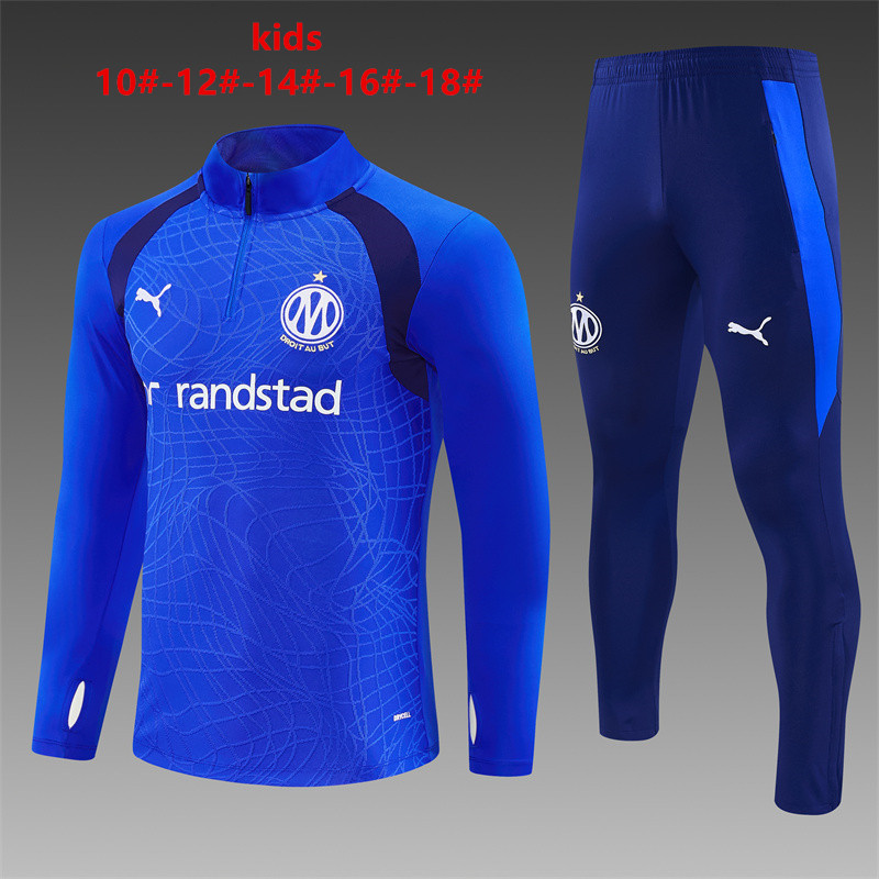26/27 Marseille Blue Tracksuits