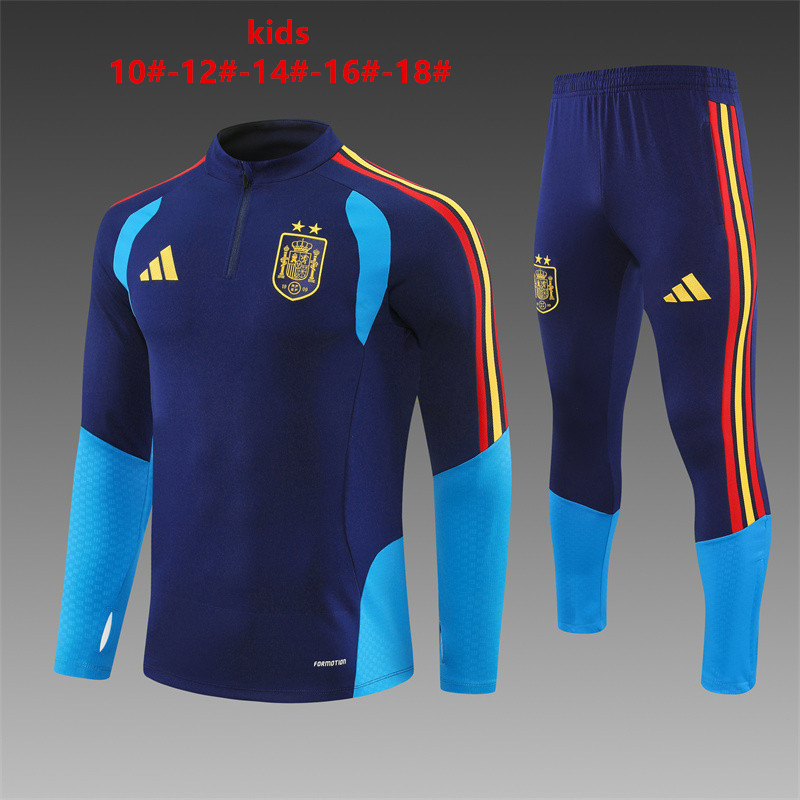 26/27 Spain royal blue Tracksuits