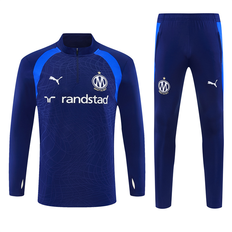 26/27 Marseille Royal Blue Tracksuits