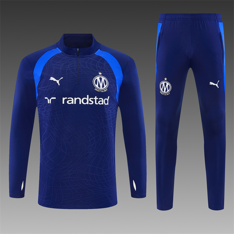 26/27 Marseille Royal Blue Tracksuits