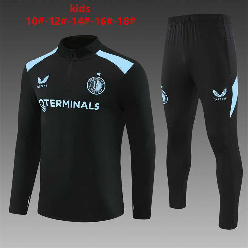 26/27 Feyenoord Black Tracksuits